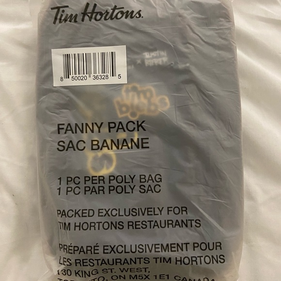 Justin Bieber Tim Biebs Tim Hortons Fanny Pack - Picture 7 of 12